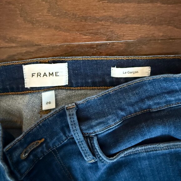 Frame Jeans (Le Garcon) Size 26 - Picture 4 of 6